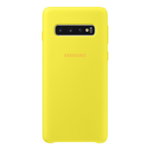 Capac protectie spate Samsung Silicone Cover pentru Galaxy S10 (G973F) Yellow