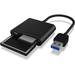 Card reader Icy Box, IB-CR301-U3, USB 3.0, CF/SD/MicroSD, Negru, Icy Box