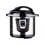 Multicooker cu gatire subpresiune First-Austria FA-5130, 12 programe, 6 l, 1000W, Timer, Start amanat, Accesorii, Negru/Inox, First Austria