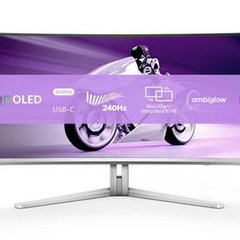 Monitor Philips 49M2C8900L/00 | 49", QD-OLED, 5120x1440, 144Hz, 1800R, Philips