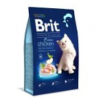 Hrana pentru pisici Brit Premium By Nature Kitten, Pui, Hrana Uscata Pisici Junior, 1.5Kg