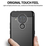 Techsuit - Carbon Silicone - Nokia 5.4 -, nokia