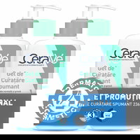 Pachet Gel de curatare spumant pentru piele normal-grasa