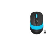 Mouse A4tech, gaming, wireless optic, 2000 dpi, negru / albastru