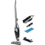 Aspirator vertical si mop portabil Concept 3 in 1 VP4201, 2200mAh, 18.5V, Autonomie 40 min MAX, Capacitate Recipient praf 600ml, Rezervor mop 150 ml, Iluminare led, Gri/Negru, Concept