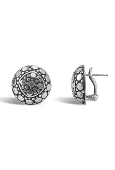 Bijuterii Femei JOHN HARDY Sterling Silver Dot Stud Earrings NO COLOR