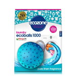 Ecozone Ecoballs – Bile eco pentru spalarea rufelor, cu parfum de in 1000 spalari, Ecozone