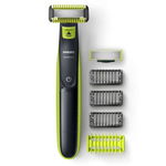 Aparat de tuns, Philips, QP2620/20, 45 min, OneBlade, Face and Body, Galben/Negru