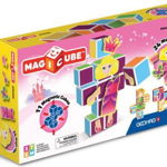 Set de constructie magnetic Geomag, Princess, 11 piese, Geomag