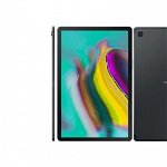 Tableta Samsung Galaxy Tab S5e T725 2019, Procesor Octa Core 2.0GHz, Ecran Super AMOLED Capacitive multitouch 10.5  , 4GB RAM, 64GB Flash, 13MP, Wi-Fi, 4G, Bluetooth, Android Negru