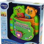 Vtech Bear Family Rime pentru copii - Jucării de pluș verde (316369)