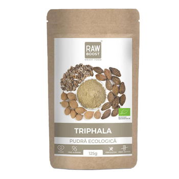 Triphala pudra RawBoost, bio, 125 g, RawBoost