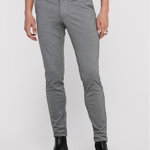 Only & Sons Pantaloni chino Mark 22010209 Gri Slim Fit, Only & Sons