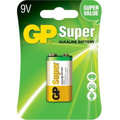 Baterie gp super alcalina 9v (6lf22) - blister 1 buc (gp1604a-5ue1)