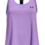 Top cu logo si spate decupat - pentru fitness Knokout, Under Armour