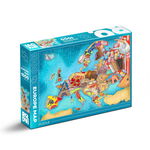 Puzzle Europe Map - Puzzle adulți 1000 piese, D-Toys