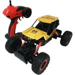 Jucarie Masina de Teren Rock Crawler Monster 4x4 Off Road cu Telecomanda, Scara 1:16, 2.4 GHzSCARA, aurie, Salamandra Kids