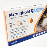 Stronghold Plus Pisica 30 mg 2.6- 5 kg 1 pipeta, 