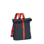 Rucsac - Tim-Los Angeles Rolltop Mini, albastru inchis/rosu | New Rebels, New Rebels