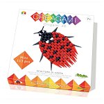 Origami 3D Creagami - Buburuza, 113 piese