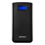 Baterie externa ADATA 20000mAh, 2 x USB, digital display pt. status baterie, S20000D LiPo, A-Data