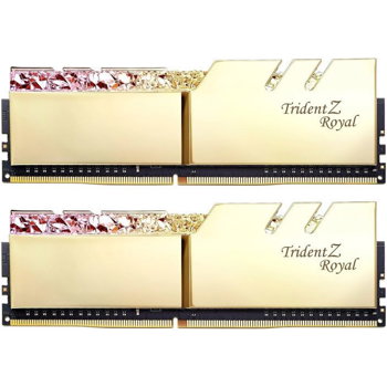 Trident Z Royal RGB Gold 16GB DDR4 4266MHz CL19 1.4v Dual Channel Kit, G.Skill