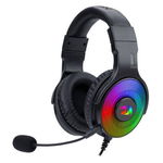 Casti gaming Redragon Pandora 2 negre iluminare RGB