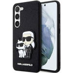 Husa de protectie  Saffiano Karl & Choupette pentru Samsung Galaxy S23+ - Negru, Karl Lagerfeld