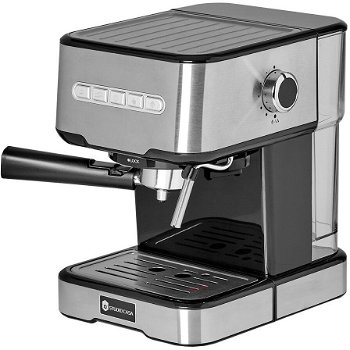 Espressor cu pompa Studio Casa Espresso Mio SC 2001, 850 W, 15 bar, 1.2 l, inox
