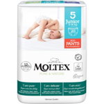 Moltex Pure & Nature Junior Size 5 scutece de unică folosință tip chiloțel 9-14 kg 20 buc, Moltex