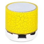 Boxa Portabila Mini Speaker, Interfata Wireless Bluetooth, Mp3 Si Radio Fm, Galbena, KlaussTech