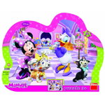 Puzzle cu rama Minnie si Daisy Dino Toys, 25 piese, 3 ani+, Dino Toys