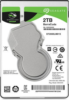 Hard disk Seagate Barracuda Guardian 2.5 inch 2TB SATA-III 5400 RPM 128MB, Seagate