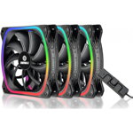 Ventilator pentru carcasa SquA RGB Three Fan Pack, Enermax