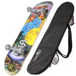 Skateboard cu husa RCO, ABEC5, PU, 78,5 cm, Aluminiu, HB2005D