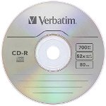 Mediu optic 43432 CD-R 52X 700MB 25 bucati Extra Protection Surface, Verbatim