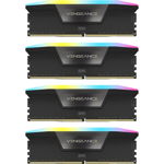 Memorie Vengeance RGB Black 64GB (4x16GB) DDR5 6600MHz CL32 Quad Channel Kit, Corsair