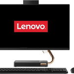 All In One PC Lenovo IdeaCentre A540 (Procesor Intel® Core™ i5-9400T (9M Cache, 3.40 GHz), Coffee Lake, 23.8" FHD, Touch, 8GB, 1TB HDD @5400RPM + 256GB SSD, Intel® UHD Graphics 630, Negru)