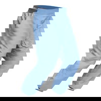 Pantalon Drumeție la munte MH500 Softshell Gri-Negru Fete 7-15 ani, QUECHUA