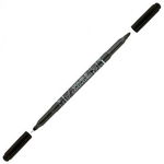 Permanent marker Centropen 3616 pt. CD - 2 varfuri negru, Centropen