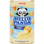 Meiji Hello Panda (ASIA) Milk - biscuiți cu gust de lapte 50g, Meiji