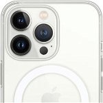 Husa de protectie Apple Clear Case with MagSafe pentru iPhone 13 Pro Max, Transparent