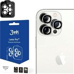 3MK 3MK Lens Protection Pro iPhone 15 Pro 6.1` srebrny/silver Ochrona na obiektyw aparatu z ramką montażową 1szt., 3MK