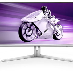 Monitor Gaming curbat QD OLED PHILIPS Evnia 49M2C8900/00, 48.9", DQHD, 240Hz, AMD FreeSync Premium Pro, HDR400, Boxe, alb