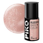 Baza Piko Rubber, Base Color, 7 ml, 005 Glassy Pink, Piko