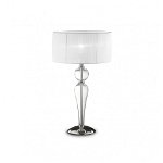 Lampa de birou DUCHESSA TL1 BIG, metal, sticla, 1 bec, dulie E27, 044491, Ideal Lux, Ideal Lux