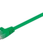 Cablu CAT5e UTP verde 1.5m patchcord RJ45 x2 CCA neecranat Goobay, Goobay