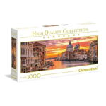 1000 Piese Panorama High Quality The Grand Canal - Venice, Clementoni