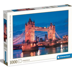 CLEMENTONI Puzzle 1000 elements High Quality, Tower Bridge At Night
