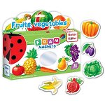 Set de 31 de magneți din spumă - Fructe și legume